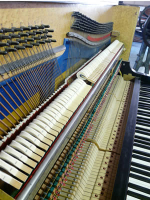 M&eacute;canique du piano droit Rindlisbacher